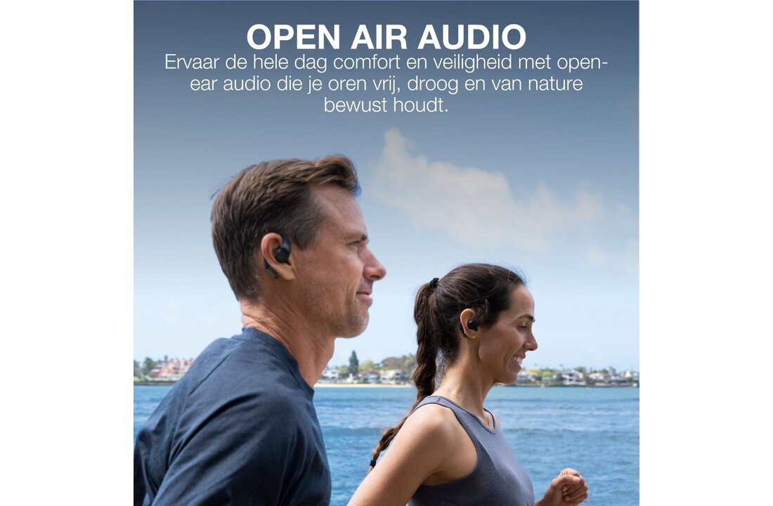 JLab Epic Open Sport Zwart - Sportoordopjes