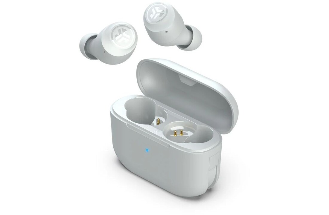 JLab Go Pop+ True Wireless Cloud White - Draadloze oordopjes