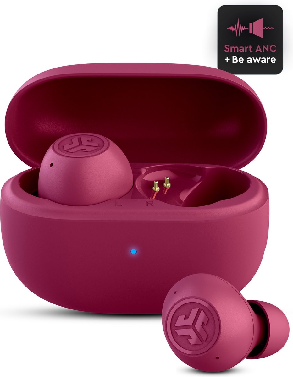 JLab Go Pop ANC TWS Fuschia - Draadloze oordopjes
