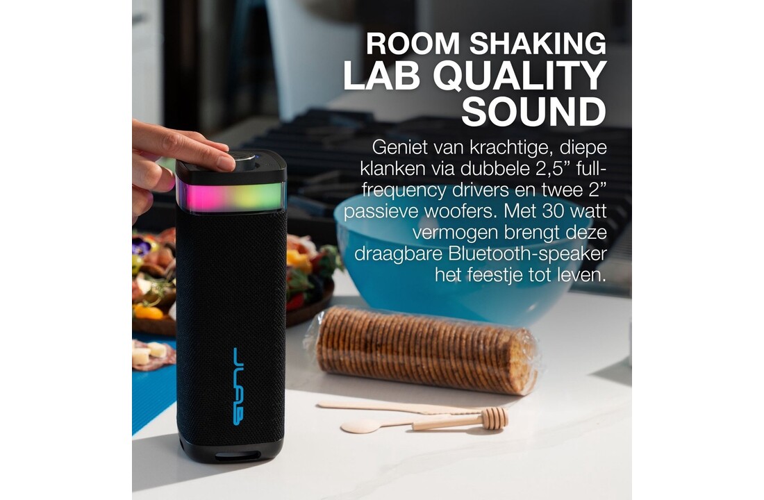 JLab JBuds Party Zwart - Draadloze speaker