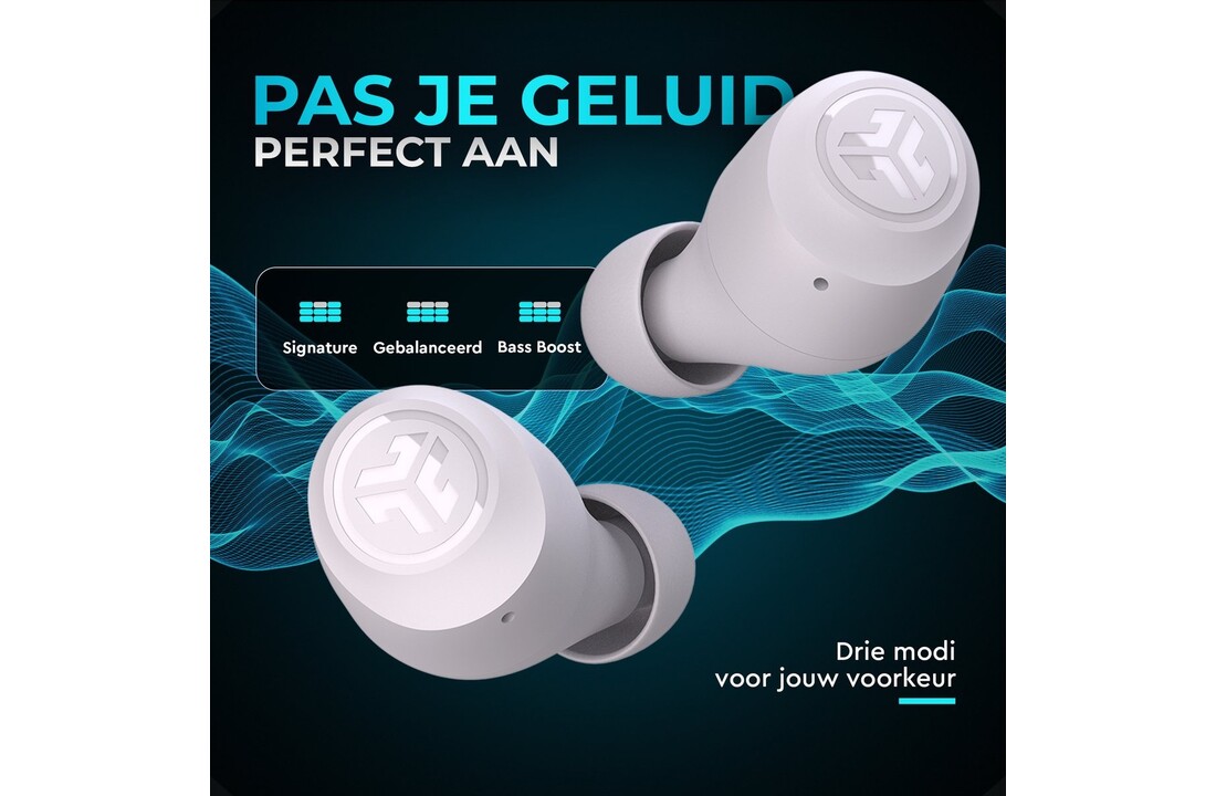 JLab Go Air Pop True Wireless Paars - Draadloze oordopjes
