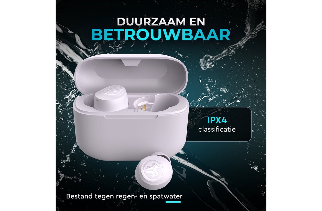 JLab Go Air Pop True Wireless Paars - Draadloze oordopjes