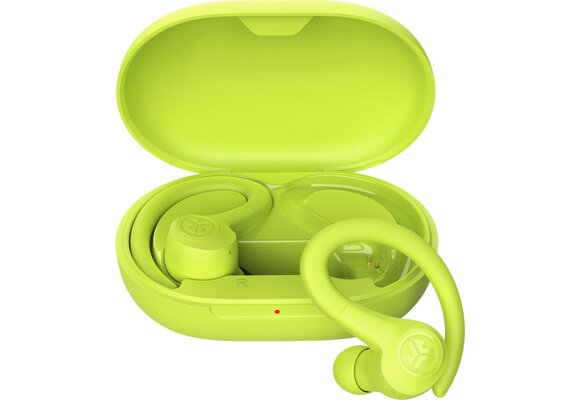 JLab Go Air Sport True Wireless Neon Geel - Sportoordopjes