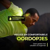 JLab Go Air Sport True Wireless Neon Geel - Sportoordopjes