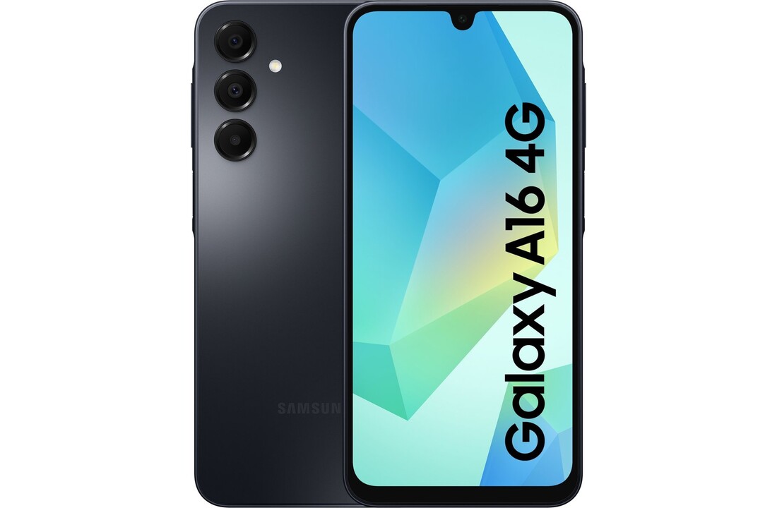 Samsung Galaxy A16 4G 128GB Zwart - Mobiele telefoon
