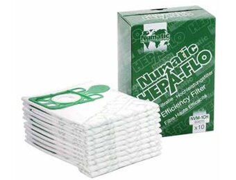 Numatic NVM-1CH Hepa-Flo (10 stuks) - Stofzuigerzakken