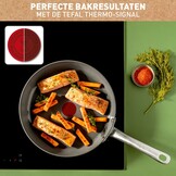 Tefal Renew+ Koekenpan 24cm Zwart