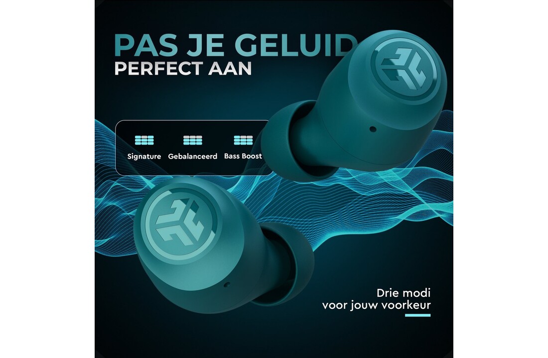JLab Go Air Pop True Wireless Groen - Draadloze oordopjes