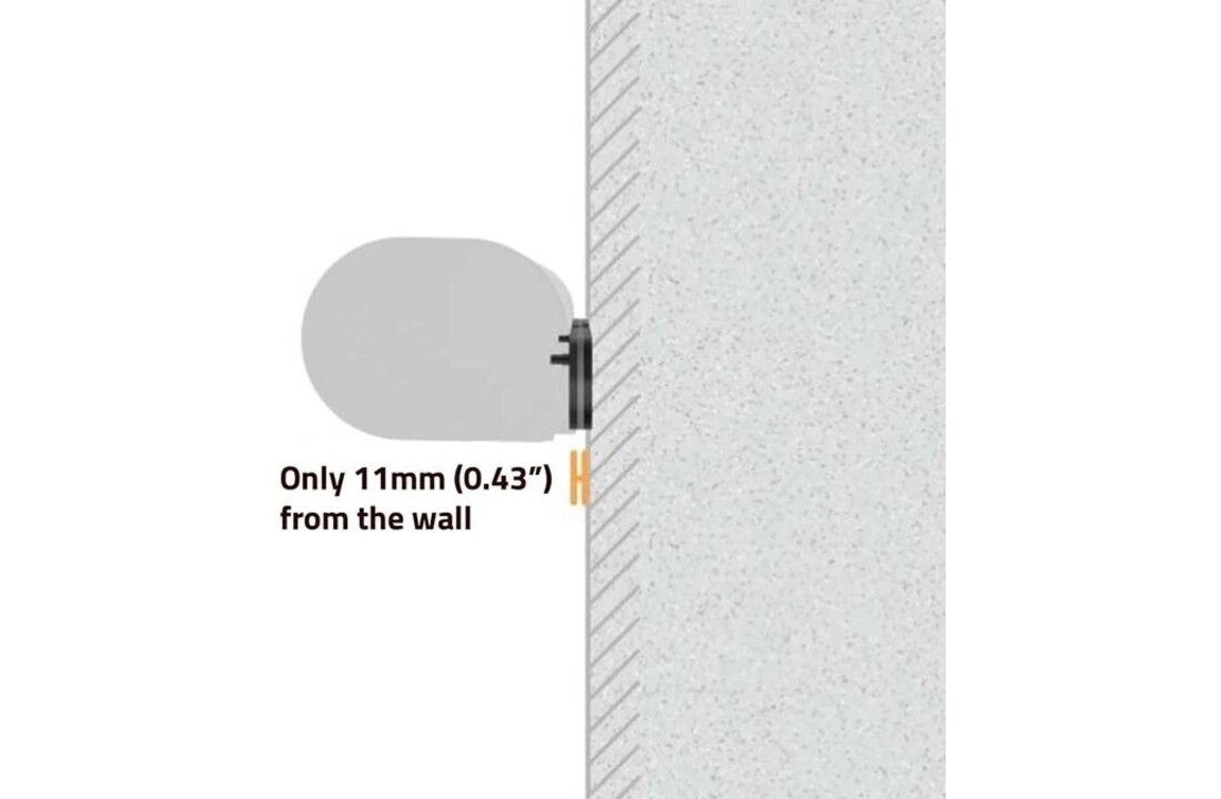 Nedis SBMT56BK Soundbarbeugel voor Sonos Arc Zwart