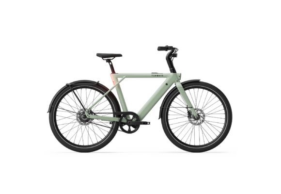 Tenways CGO009 Special Edition E-bike - 374 Wh Heren - Sage Green