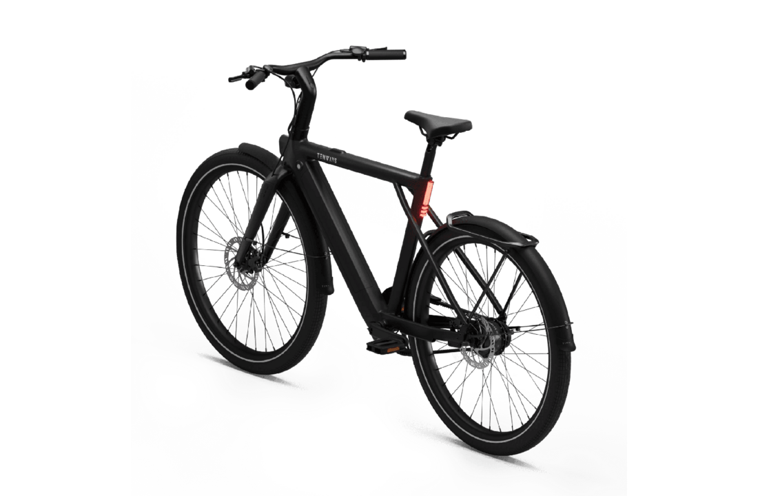 Tenways CGO009 Special Edition E-bike - 374 Wh -Heren - Midnight Black