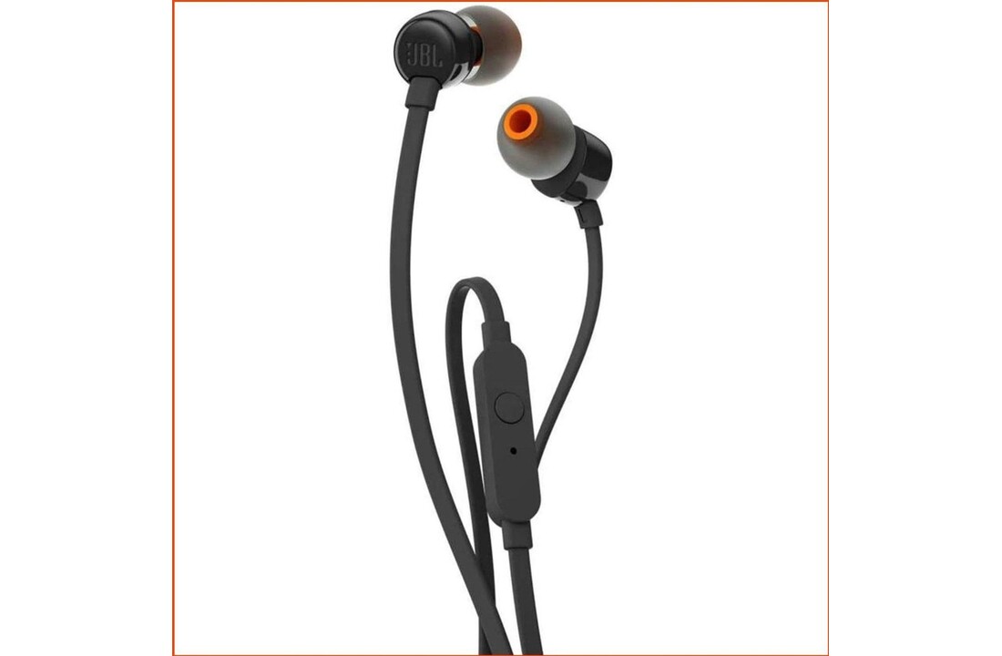 JBL T110 Zwart - Oordopjes