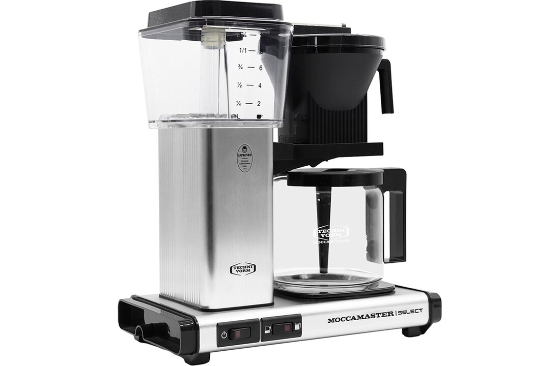 Moccamaster KBG Select (Brushed) - Koffiezetapparaat