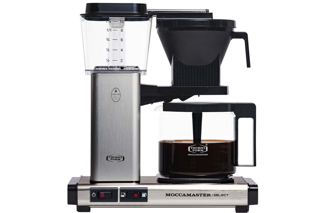 Moccamaster KBG Select (Brushed) - Koffiezetapparaat