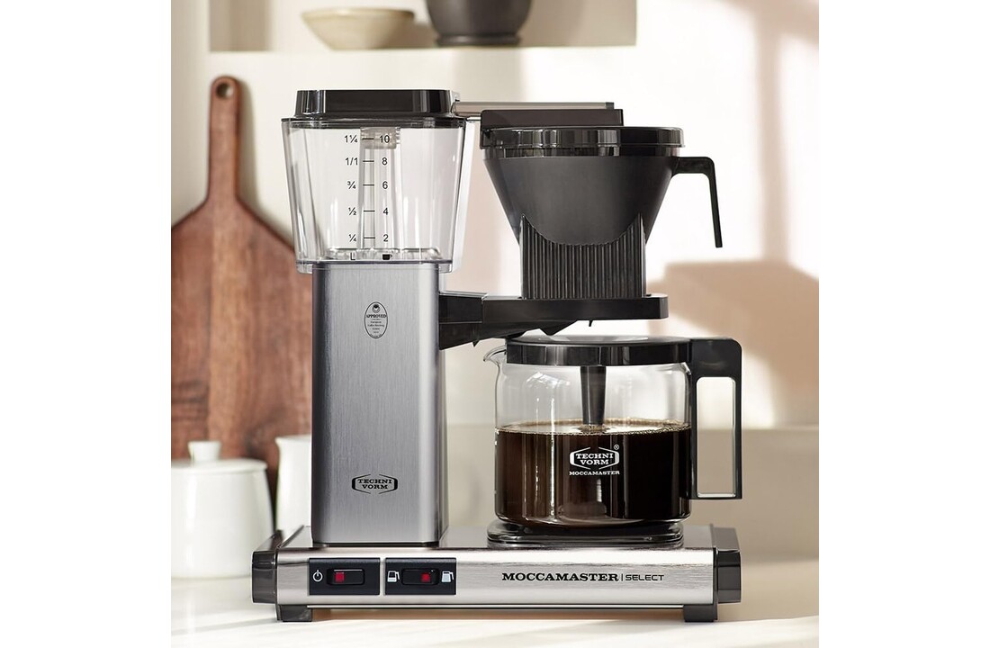 Moccamaster KBG Select (Brushed) - Koffiezetapparaat