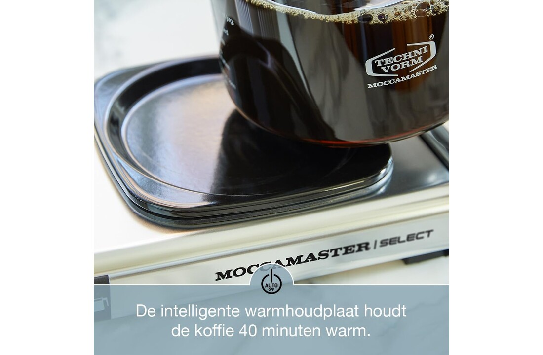 Moccamaster KBG Select (Red) - Koffiezetapparaat