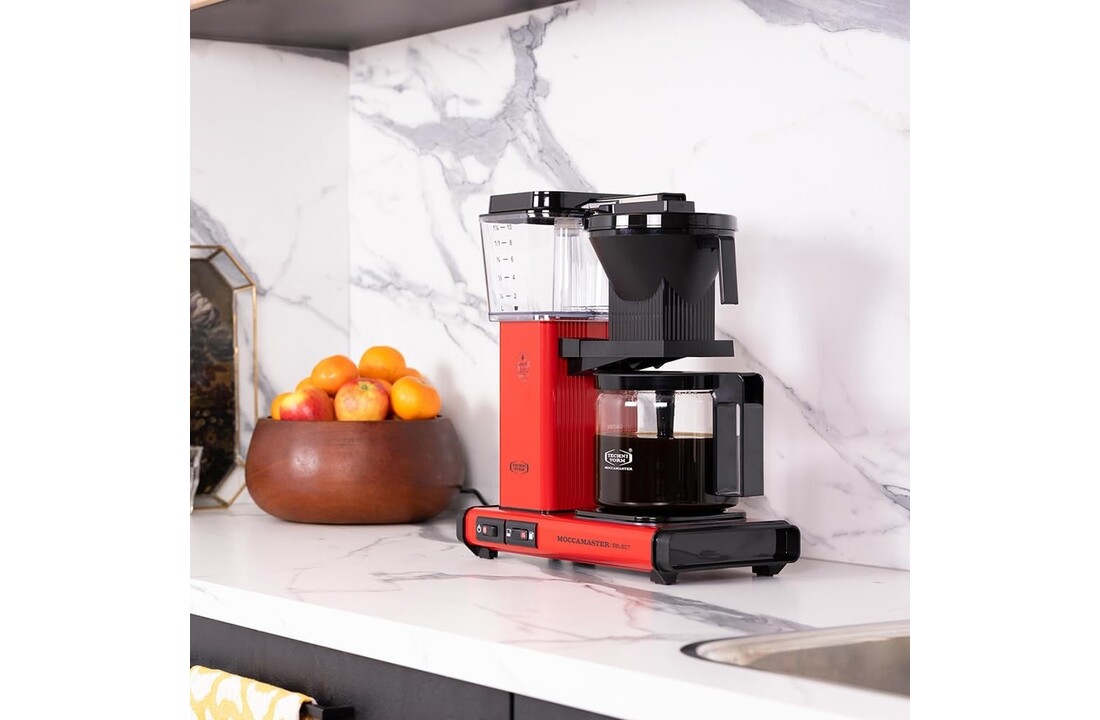 Moccamaster KBG Select (Red) - Koffiezetapparaat