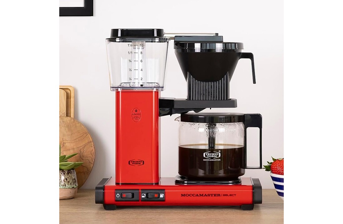 Moccamaster KBG Select (Red) - Koffiezetapparaat