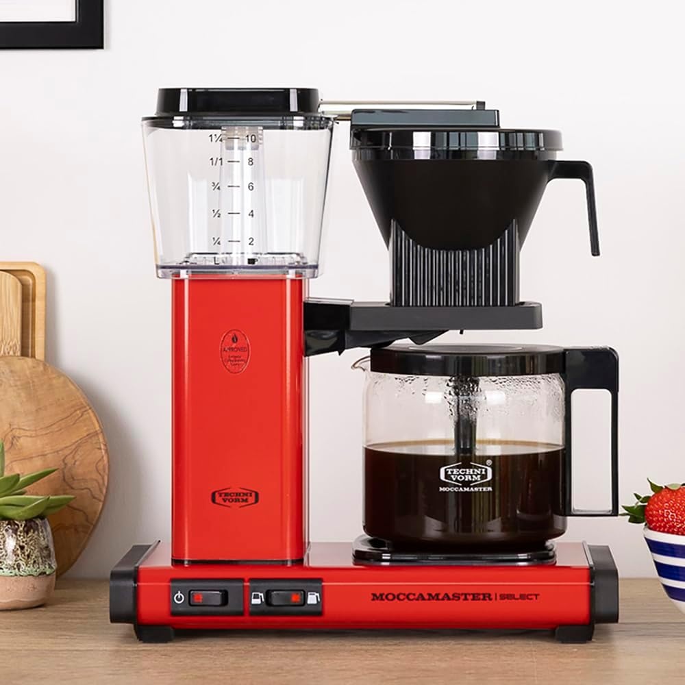 Moccamaster KBG Select (Red) - Koffiezetapparaat