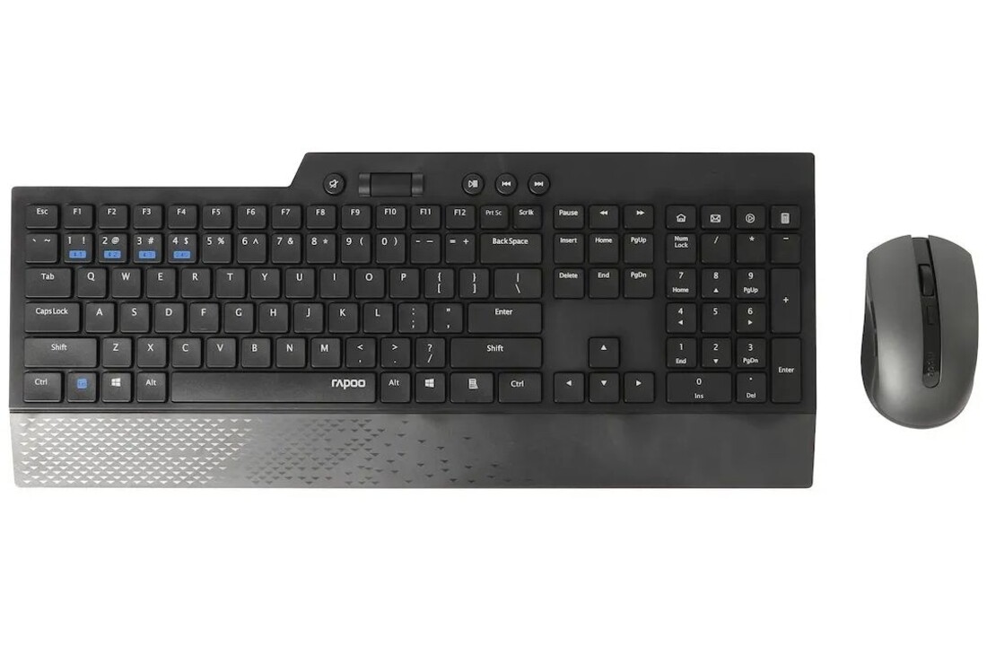 Rapoo 8200T - Toetsenbord + muis set