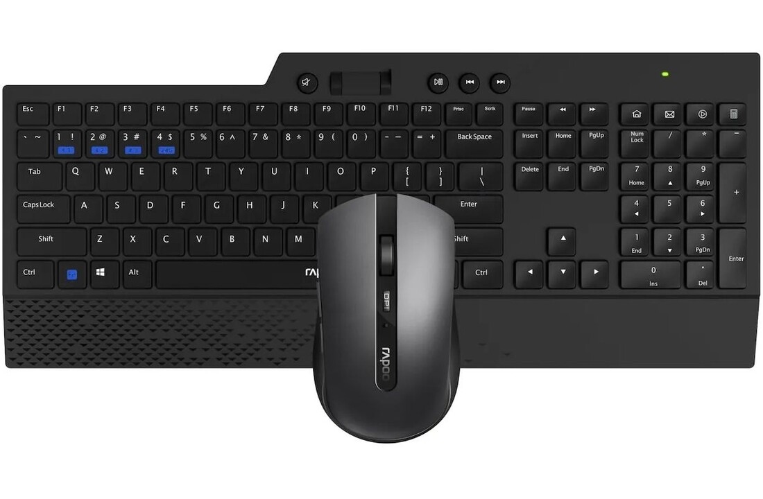 Rapoo 8200T - Toetsenbord + muis set
