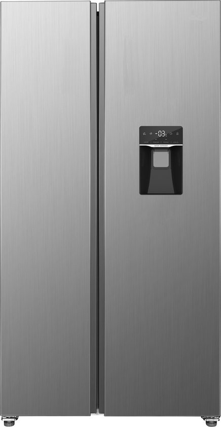 Exquisit SBS146-WS-040ES - Amerikaanse koelkast