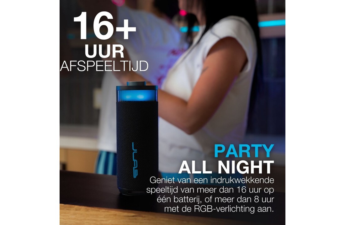 JLab Go Party Zwart - Draadloze speaker