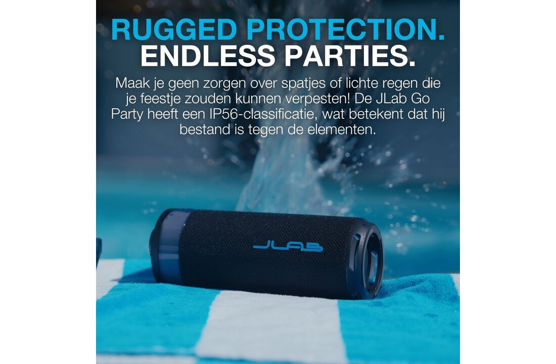JLab Go Party Zwart - Draadloze speaker