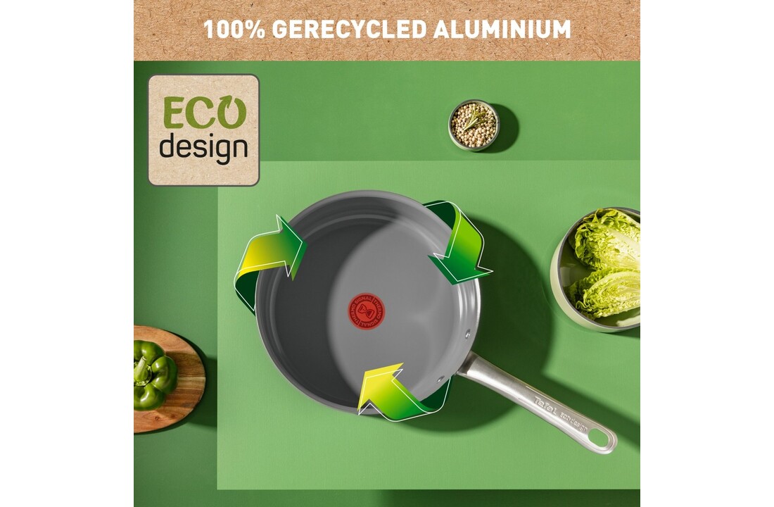 Tefal Renew+ Keramische hapjespan Ø24 cm