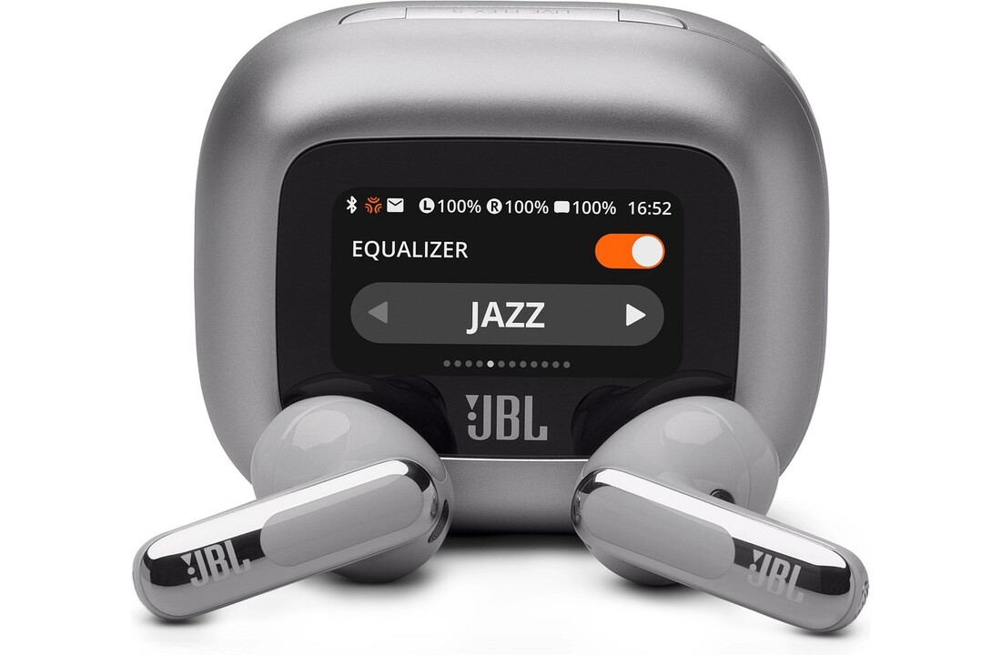 JBL Live 3 Flex Zilver - Draadloze oordopjes