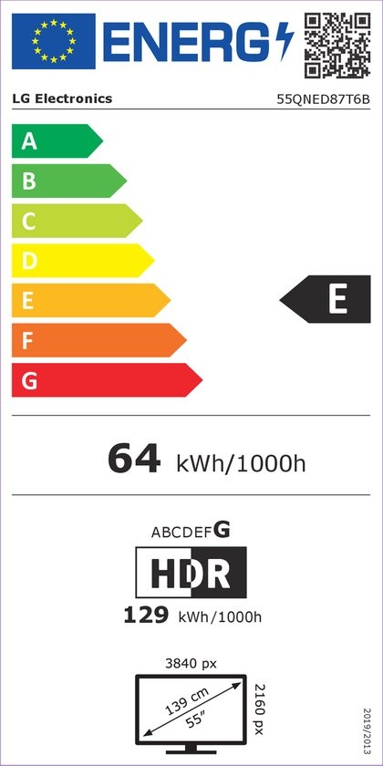 LG 55QNED87T6B (2024) - QNED TV