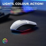 Trust GXT 110W Felox Wit - Gaming Muis