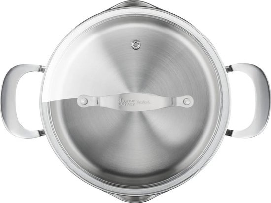 Tefal E311S7 Cook Smart Jamie Oliver 4-delig Pannenset