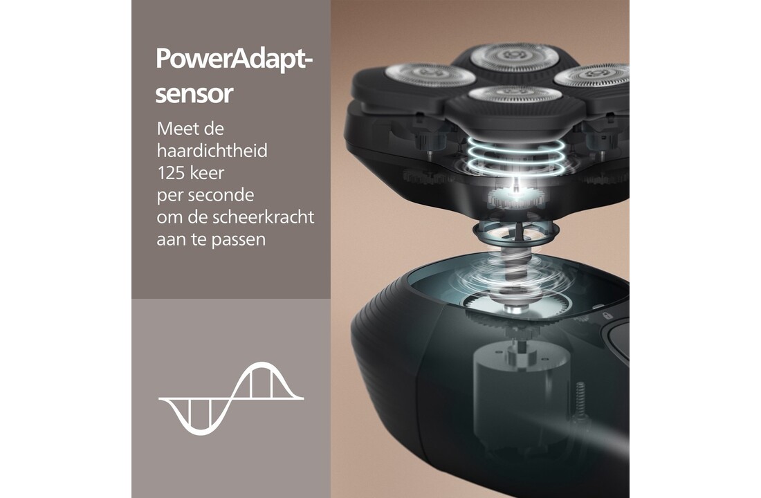 Philips Series 7000 Head Shaver Pro HS7980/15 - Scheerapparaat
