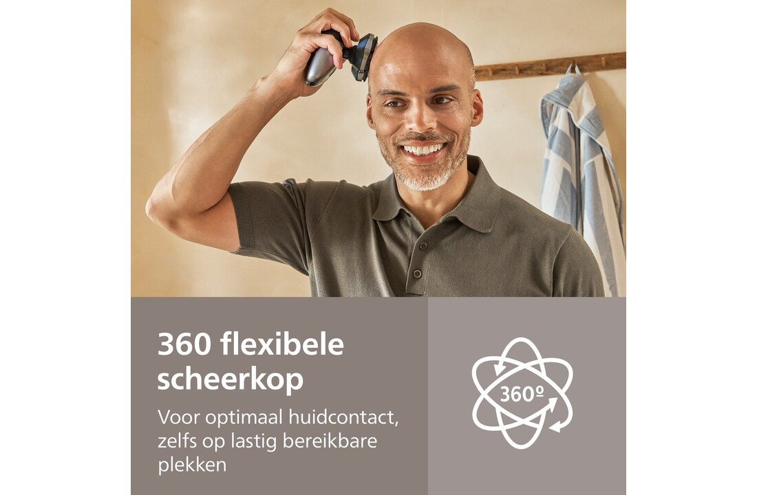 Philips Series 7000 Head Shaver Pro HS7980/15 - Scheerapparaat