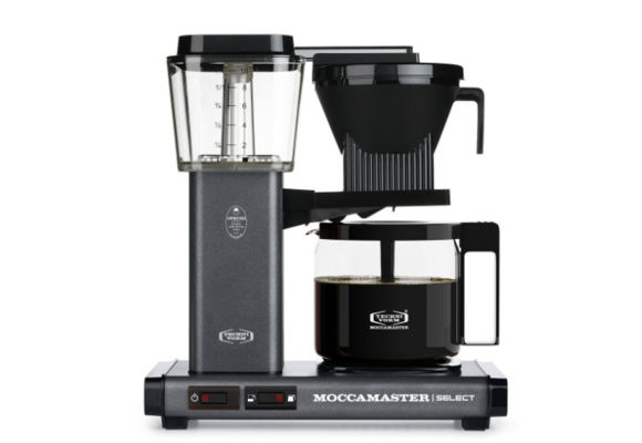 Moccamaster KBG Select (Stone Grey) - Koffiezetapparaat