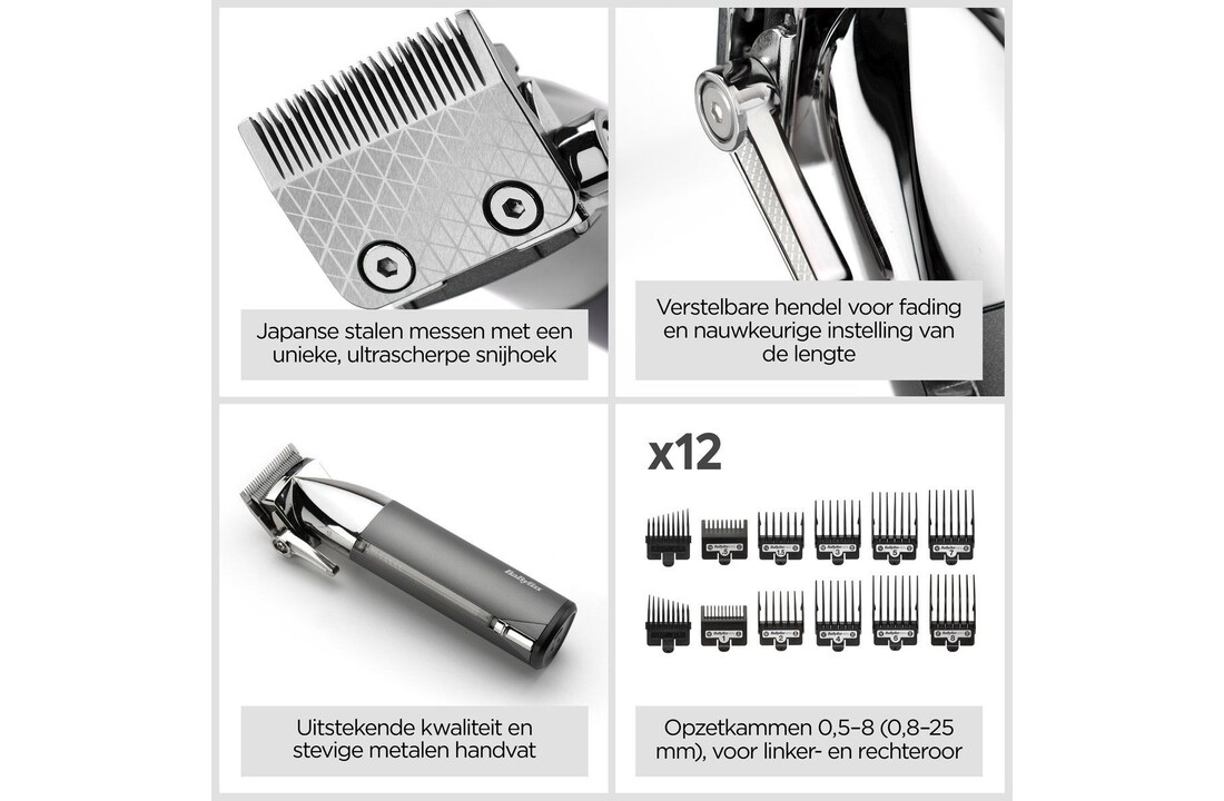 Babyliss Super-X Metal Series E996E - Tondeuse