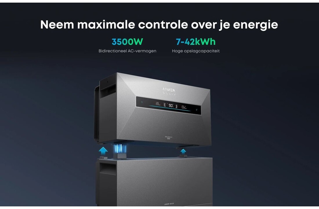 Anker SOLIX Solarbank Max AC - Thuisbatterij.