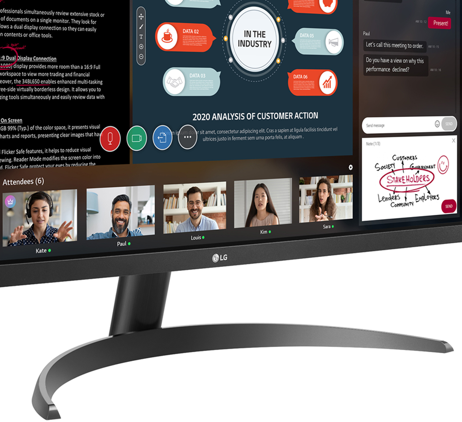 LG 29WP500-B UltraWide - Monitor