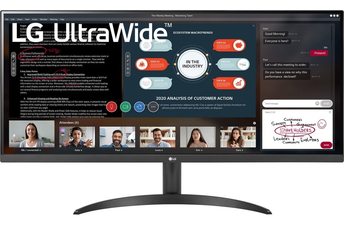 LG 34WP500-B.AEU - Monitor