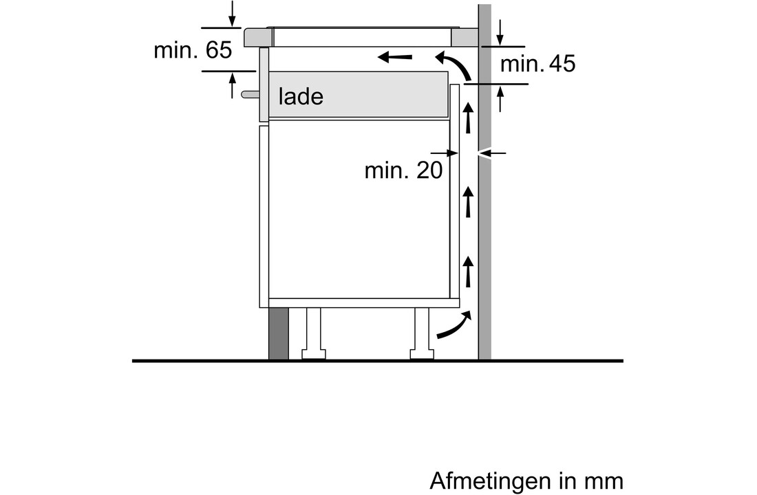 Bosch PUG61RAA5D Serie 2 - Inductiekookplaat
