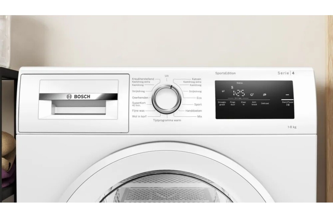 Bosch WTH8520MNL Serie 4 EXCLUSIV - Warmtepompdroger