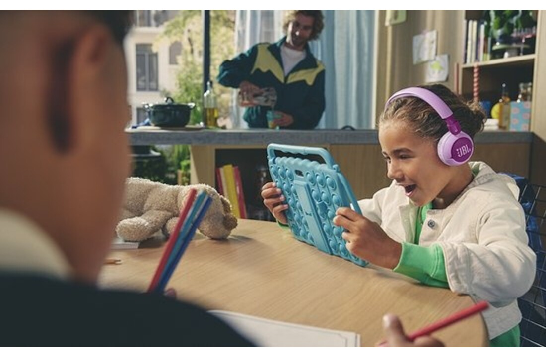JBL Junior 320BT Paars - Kinder koptelefoon