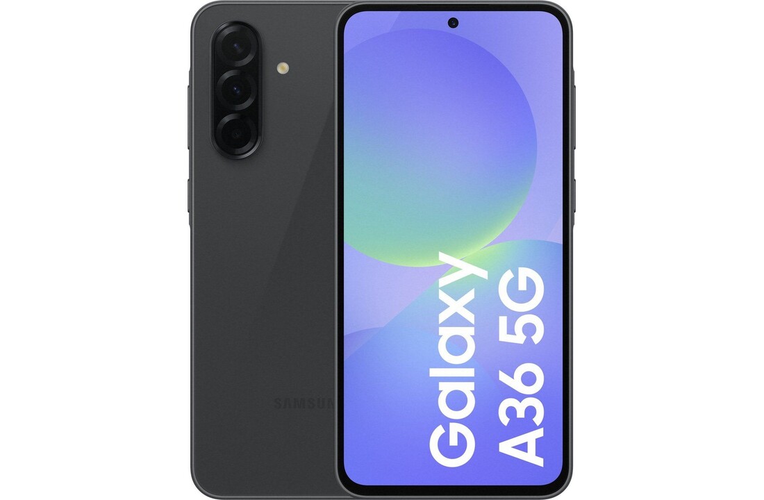 Samsung Galaxy A36 5G 128GB Awesome Black - Mobiele telefoon