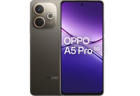OPPO A5 Pro 5G 256GB Black Brown - Mobiele telefoon