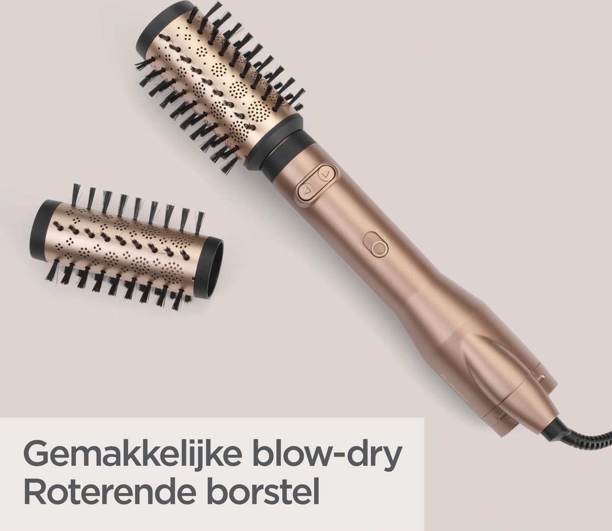 BaByliss Big Hair Dual AS952E Gold Edition - Föhnborstel