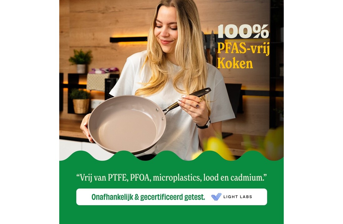 Cook & Pan Taupe of Mind Hapjespan 24 cm