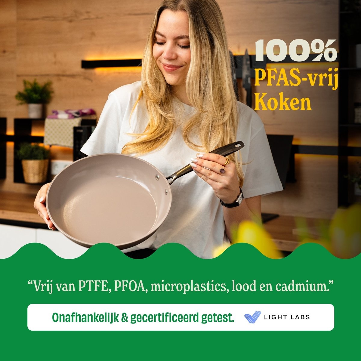 Cook & Pan Taupe of Mind Hapjespan 24 cm
