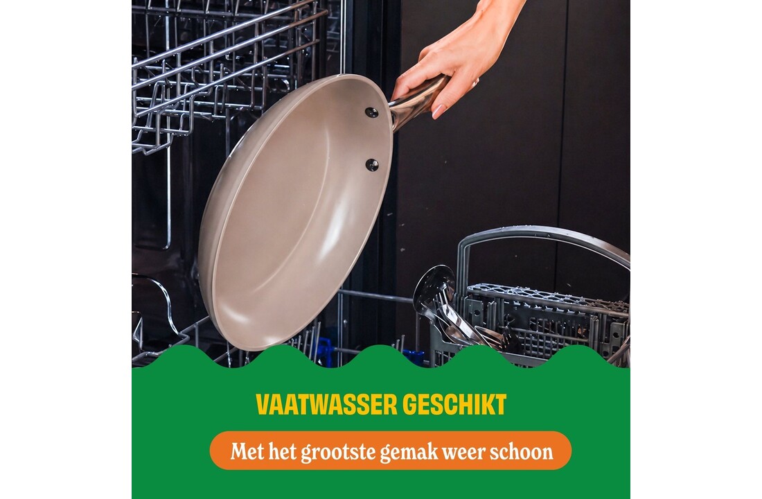 Cook & Pan Taupe of Mind Hapjespan 24 cm