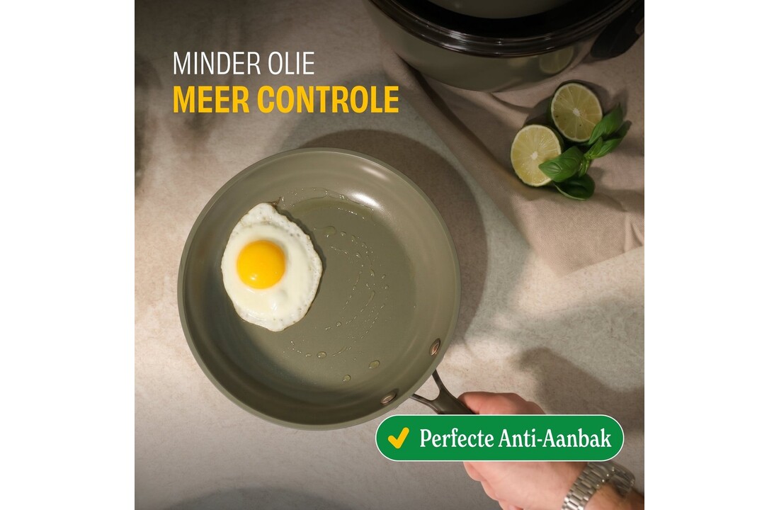 Cook & Pan Taupe of Mind Hapjespan 24 cm